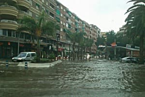El sistema de pluviales de la Avenida de Andalucía de Motril enfrenta a gobierno y oposición