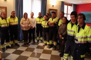 Comienzan a trabajar ocho oficiales de Motril gracias al PFEA 2014