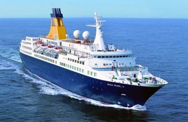 El crucero Saga Pearl II escala mañana en Motril por segunda vez esta temporada