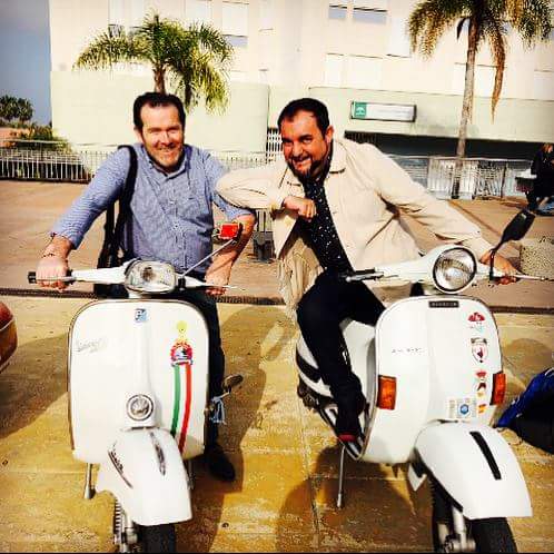 Más de 150 participantes en Vespa recorren el sur de la provincia en la V Ruta Costa Tropical 2018