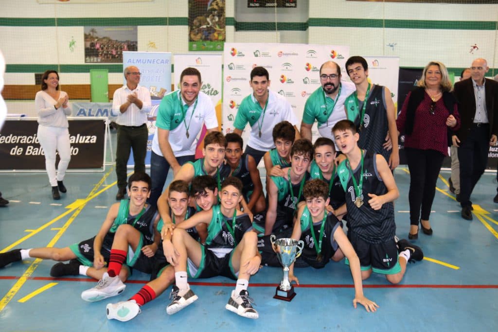 Sevilla, campeona de Andalucía de Selecciones Provinciales Baloncesto infantil masculina