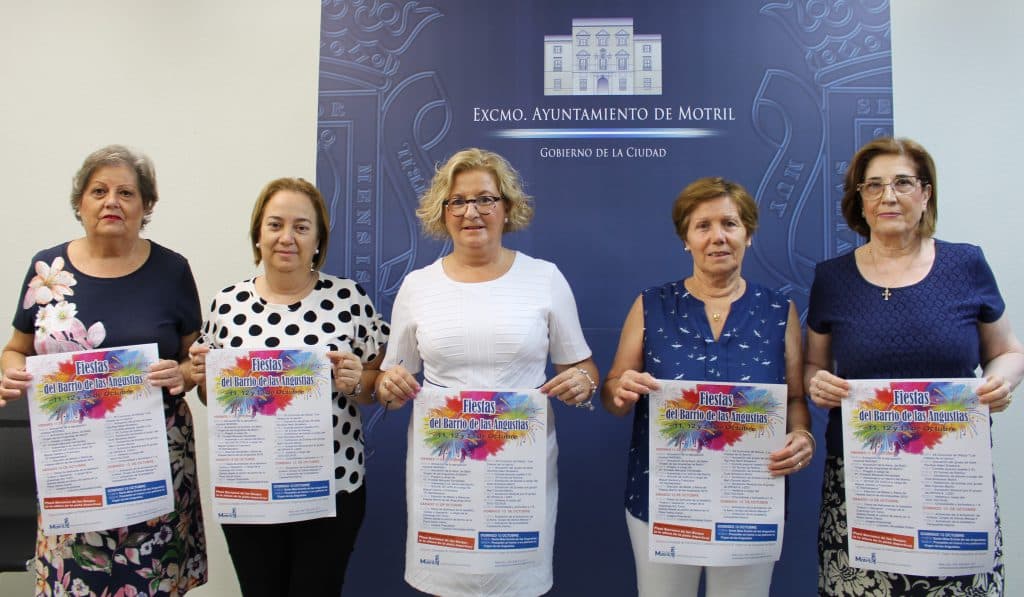 El barrio de las Angustias celebra sus fiestas en honor a su patrona los días 11, 12 y 13 de octubre