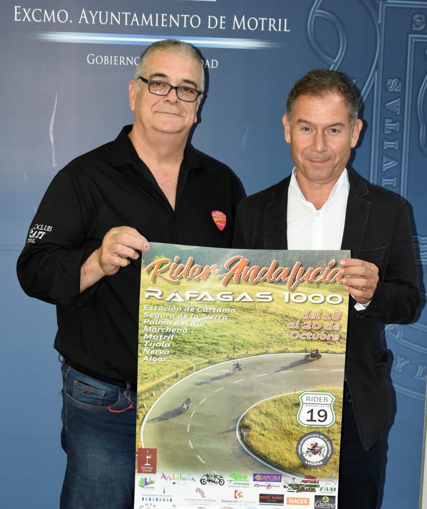 La ciudad de Motril recibe a un millar de moteros de la Rider Andalucía 2019