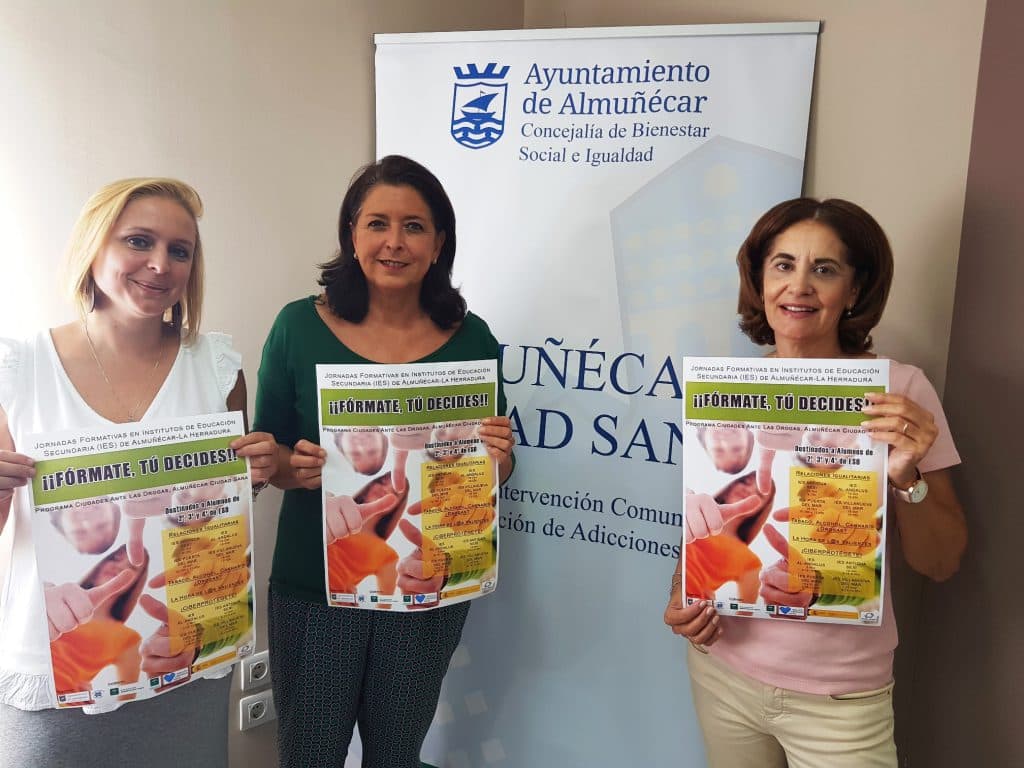 Jornadas formativas y educativas contra el consumo de drogas legales e ilegales