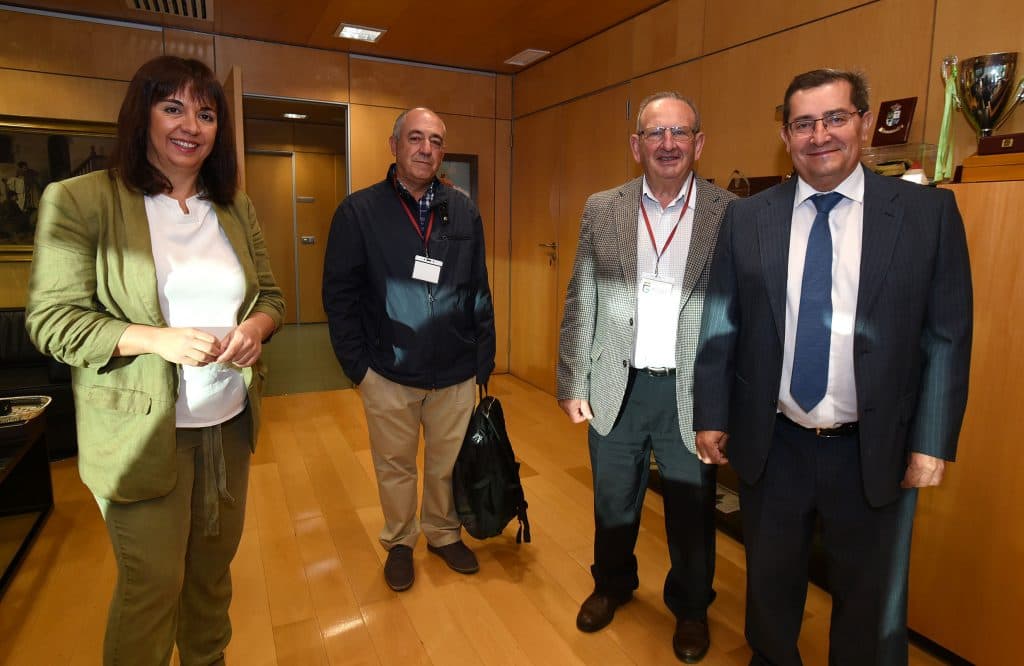 Reunión con Banco de Alimentos de Granada para planificar su 25 aniversario