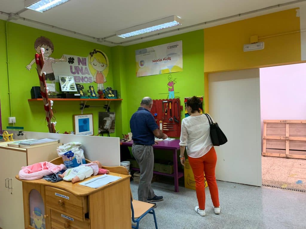 Almuñécar finaliza la puesta a punto de todos los colegios del municipio