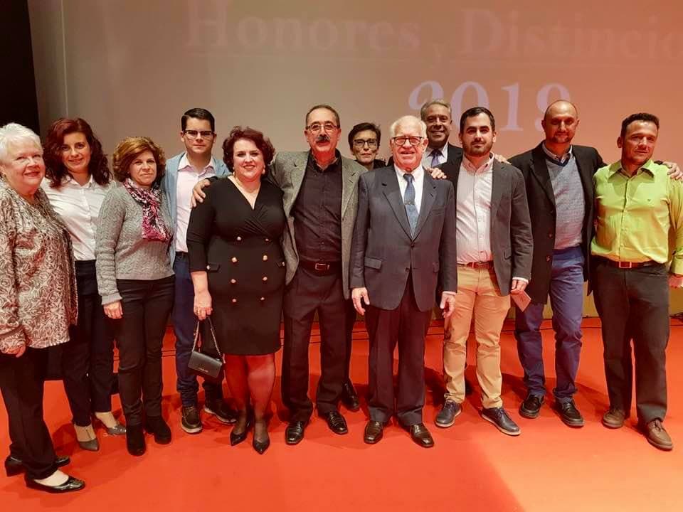 El Grupo Socialista de Lanjarón felicita a Rafael Pereira, distinguido con la Granada Coronada