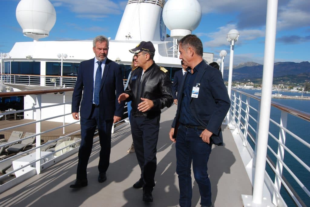 El crucero de lujo Azamara Pursuit se convierte en la quinta nueva escala esta temporada en Motril