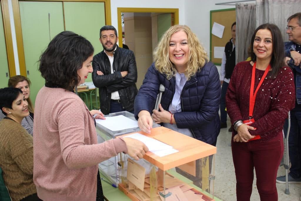 Flor Almón agradece el apoyo mayoritario de los motrileños y motrileñas a la candidatura del PSOE