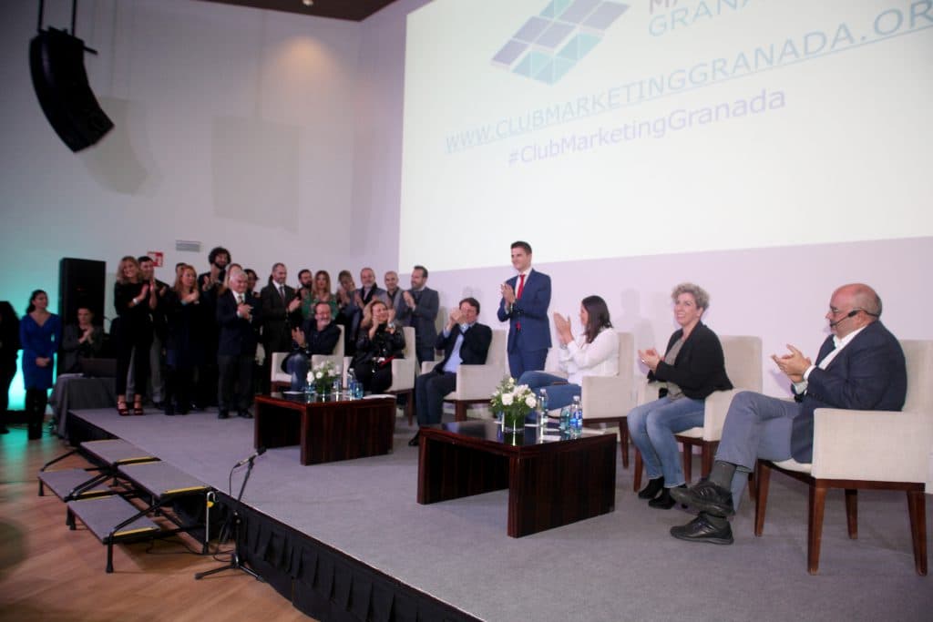 Lleno absoluto en la gala de lanzamiento del Club de Marketing de Granada