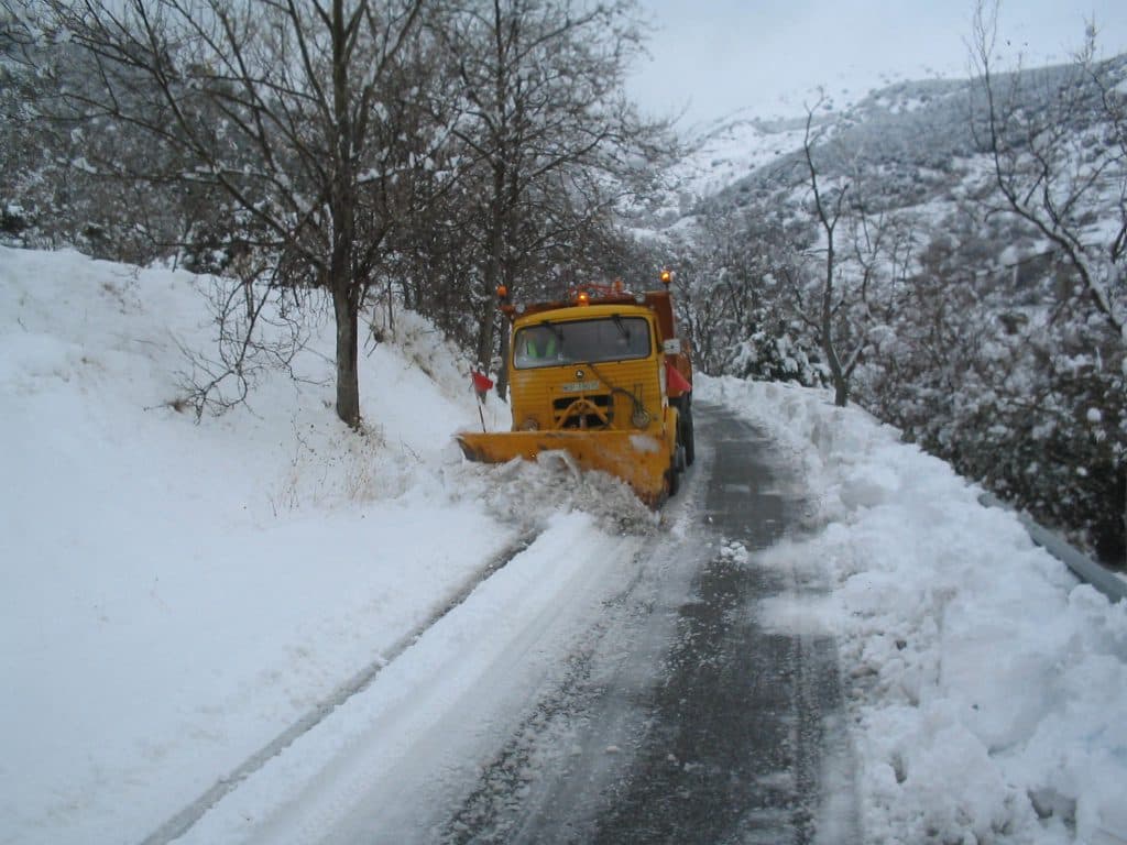 Activado para mañana el aviso naranja por nevadas en las provincias de Granada, Almería y Jaén