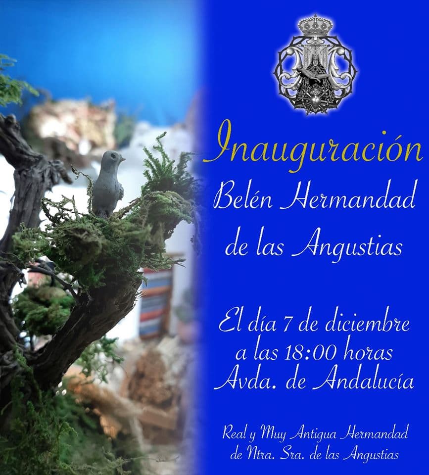 Primer Belén de Navidad de la Hermandad de las Angustias