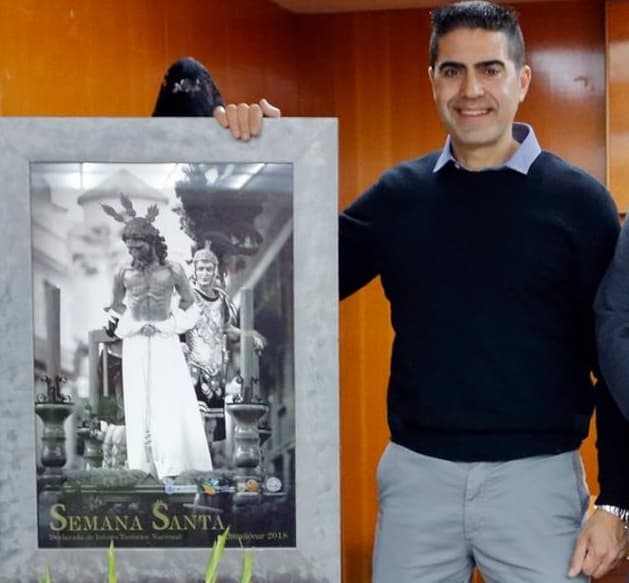 Una imagen del Cristo de la Buena Muerte realizada por Leonardo Cervilla será el cartel de la Semana Sana de Almuñécar 2020