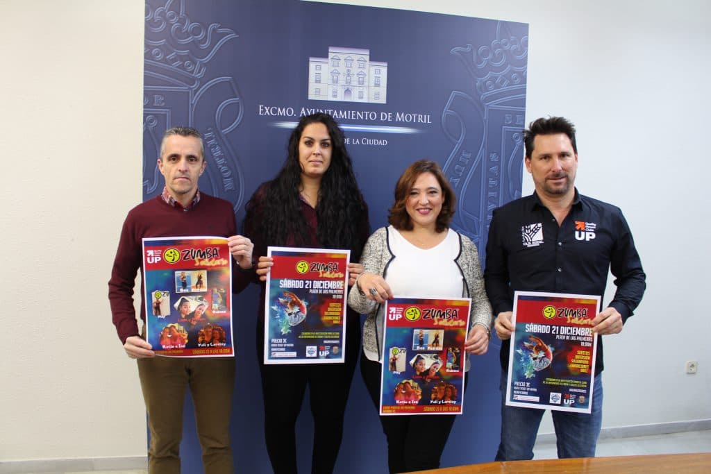 Sesión de zumba solidaria en Motril a favor de ACCU Granada