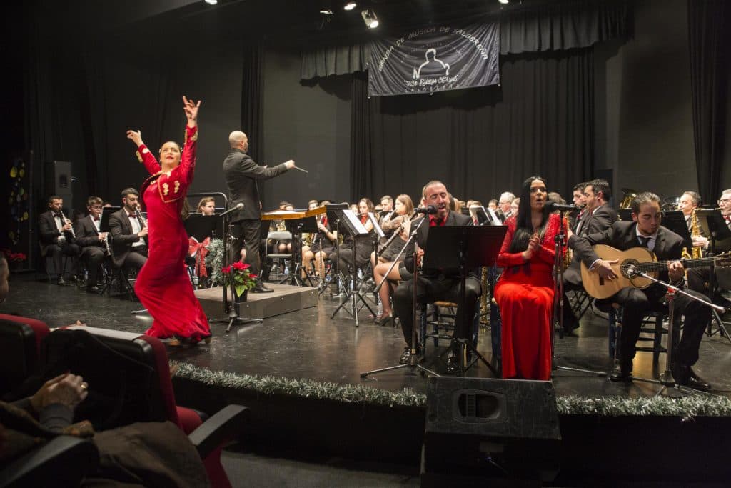 Gran acogida del ‘Con…Cierto Flamenco’ de la Banda de Música de Salobreña