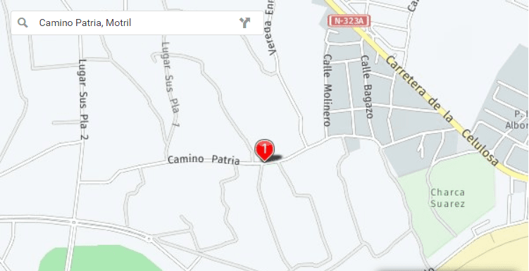 Corte de tráfico en el Camino Patria