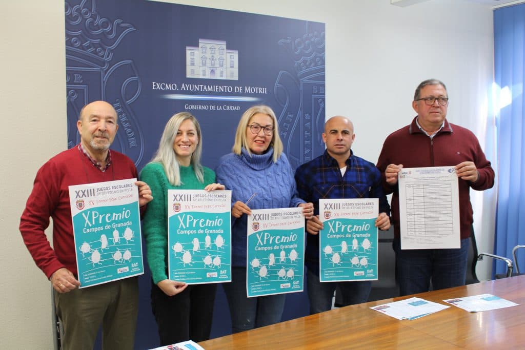Los XXIII Juegos Escolares renuevan el compromiso de la sociedad motrileña con el atletismo base