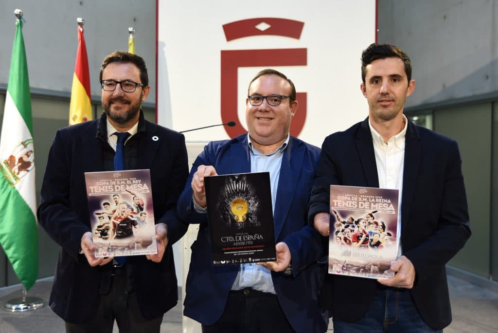 La Ciudad Deportiva de Diputación acogerá la próxima edición del Campeonato Nacional de Tenis de Mesa