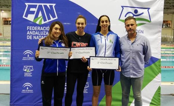 Gran nivel de Tamara Frías y José Manuel Priego en la 2ª Etapa del Circuito Andaluz de Natación