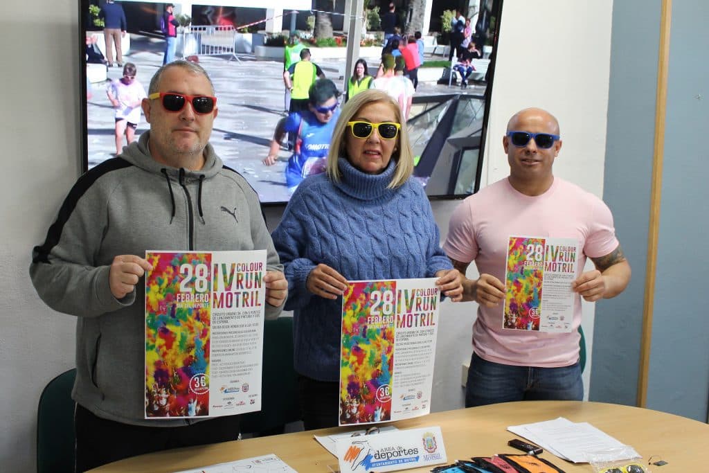 Motril celebrará el Día de Andalucía con la gran fiesta deportiva y popular de la Colour Run
