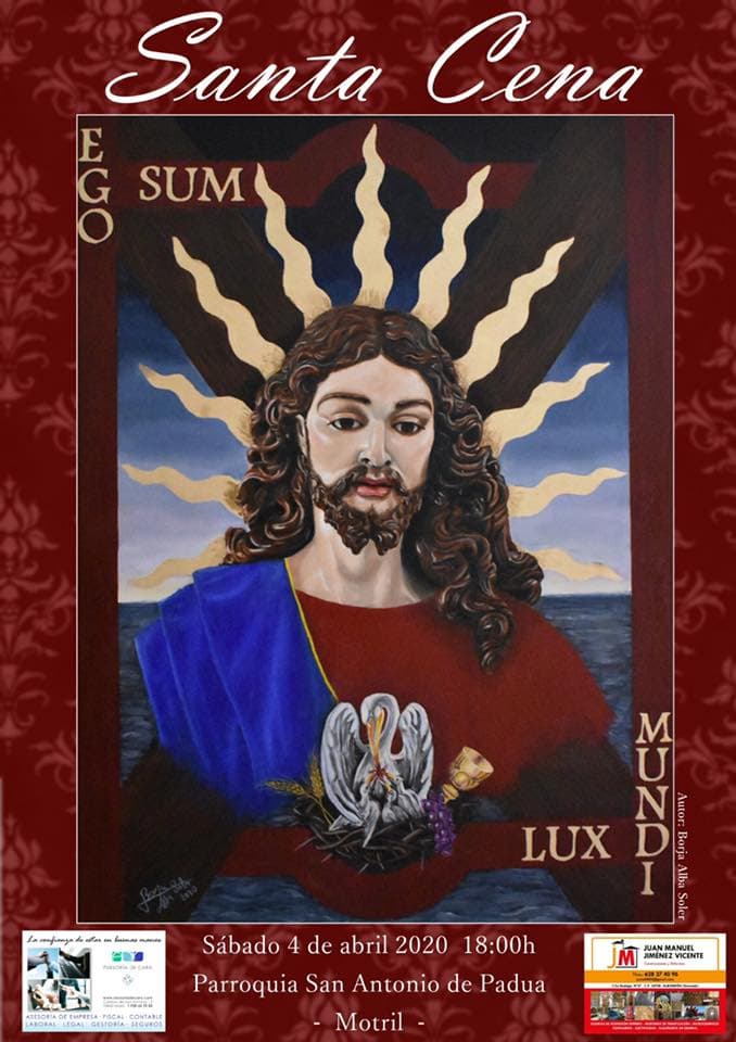 La Hermandad de la Santa Cena presentó su cartel anunciador de la Semana Santa 2020