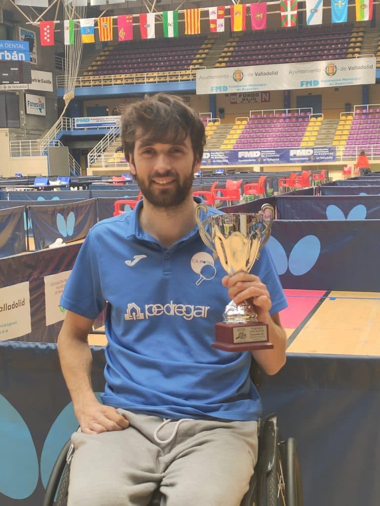 Daniel Rodríguez tercero en el Torneo Estatal, en categoría de silla, y Ana Pedregosa segunda juvenil