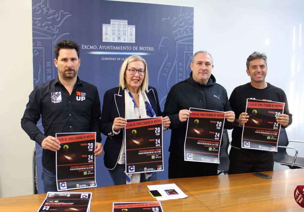 La I Liga de Tenis Ciudad de Motril fomentará la competición tranquila y divertida en todas las categorías