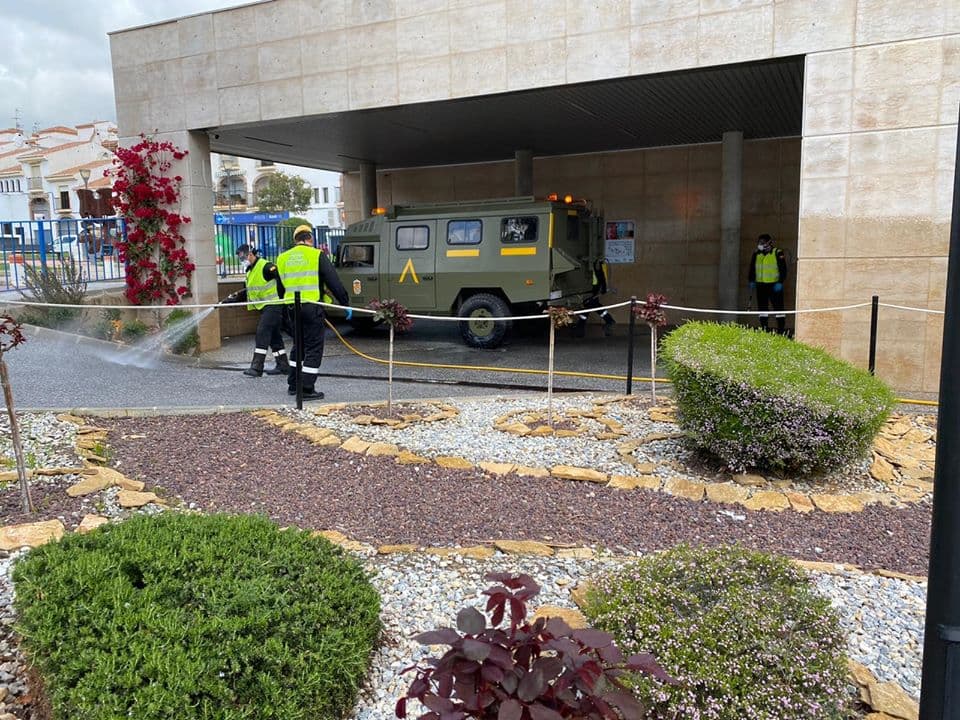 La UME ya está en Motril