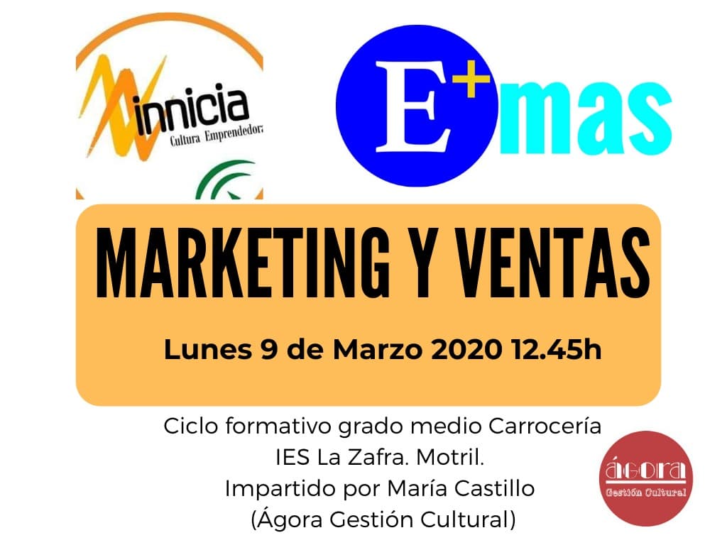 EMAS organiza este lunes su última charla dentro de ‘Innicia Cultura Emprendedora’