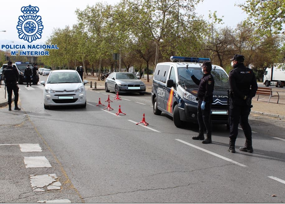 Detenidos dos individuos en Motril con droga y saltándose el confinamiento