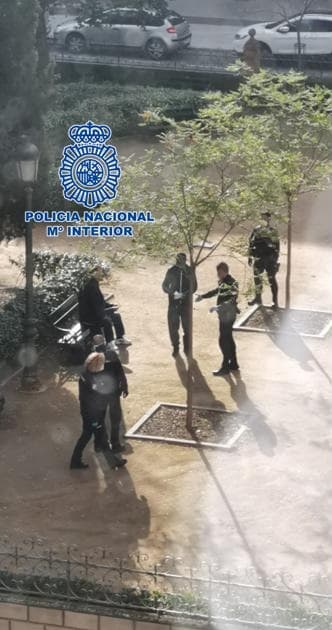 Detenidos dos varones por incumplir reiteradamente el estado de alarma decretado por el Gobierno