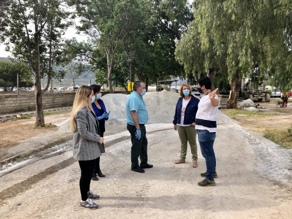 Se reanudan las obras de mejora en Puntalón en la vuelta a la «normalidad»