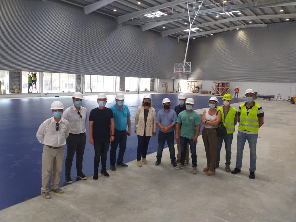 El nuevo pabellón del polideportivo municipal de la zona norte estará operativo después del verano
