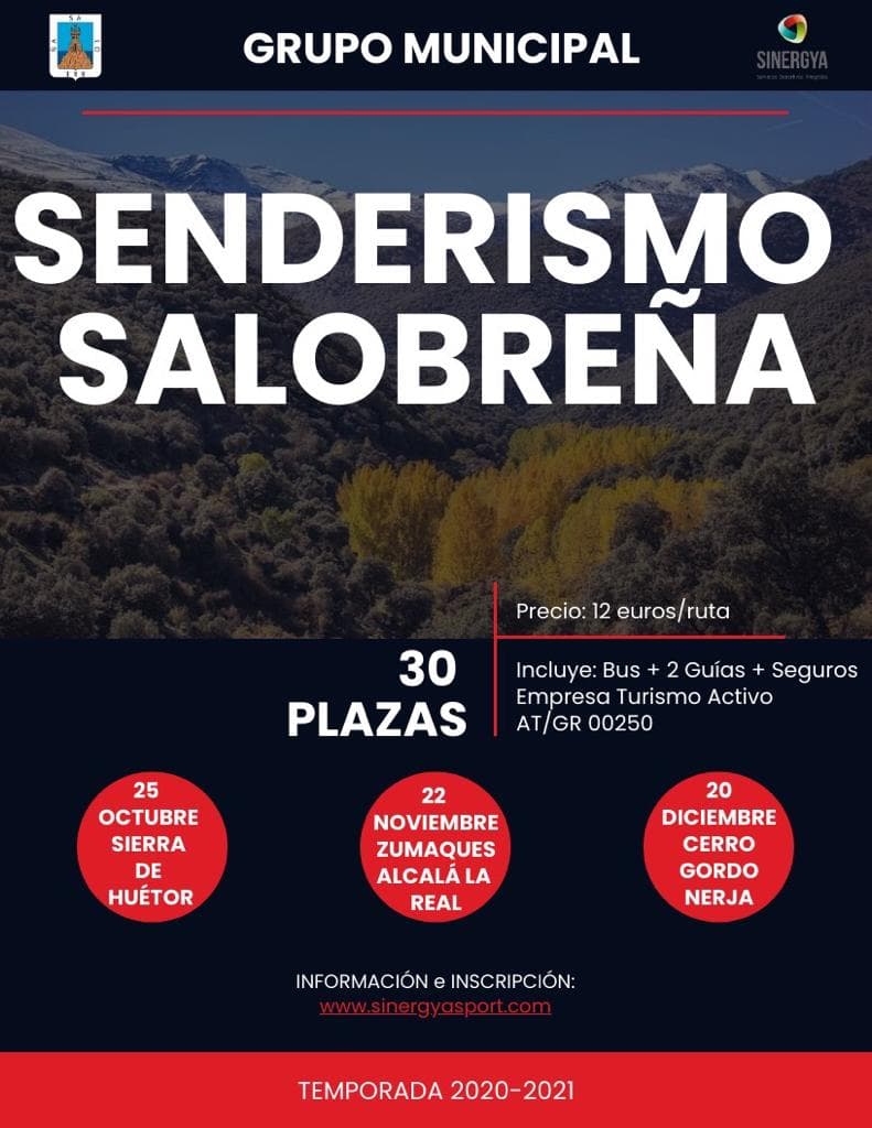 Deportes Salobreña retoma el programa municipal de senderismo con tres rutas hasta diciembre