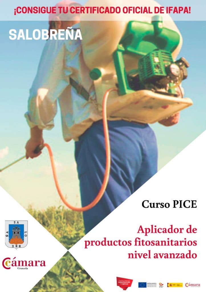 El Ayuntamiento de Salobreña y Cámara de Comercio de Granada ofertan un curso de ‘Aplicador de Productos Fitosanitarios’
