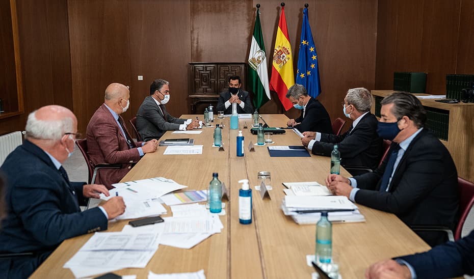 Moreno preside la reunión del Comité Director de Alertas para evaluar la situación Covid