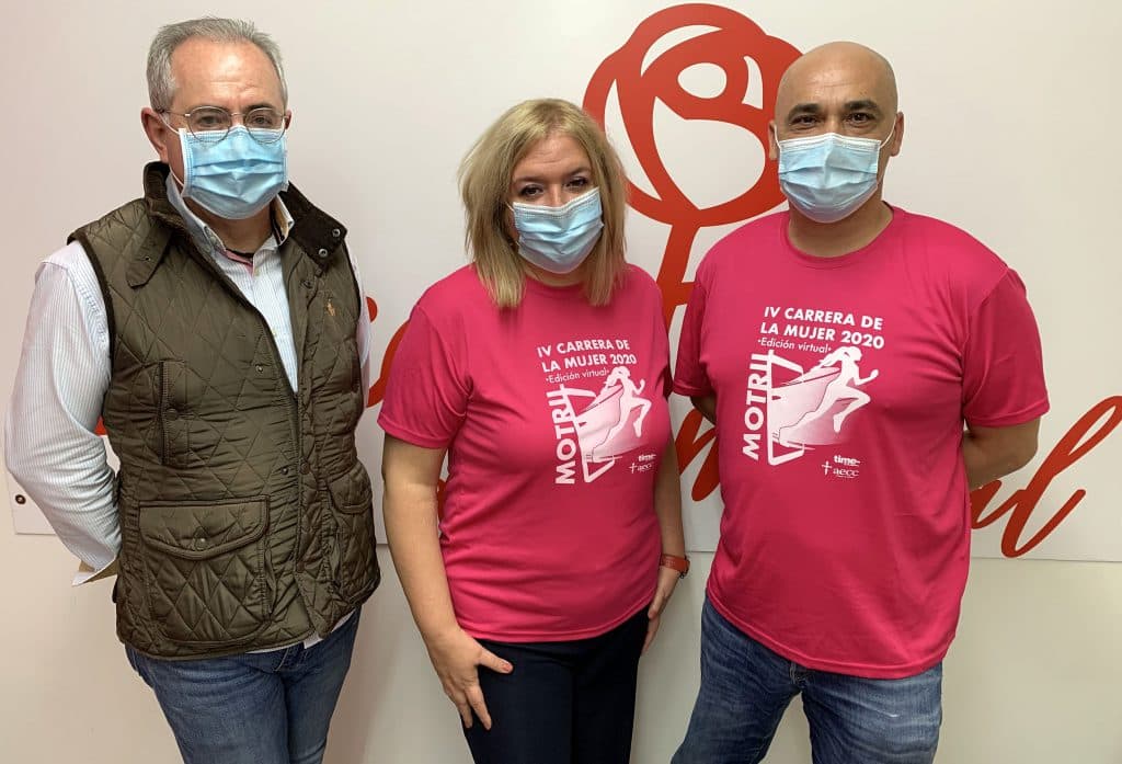 El PSOE muestra su apoyo a la delegación en Motril de la AECC con motivo del Día Mundial Contra el Cáncer de Mama