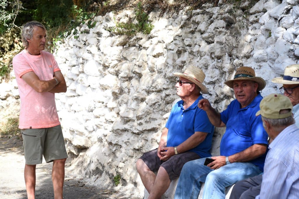 Jesús Calleja estrena mañana el programa que grabó este verano en la Alpujarra