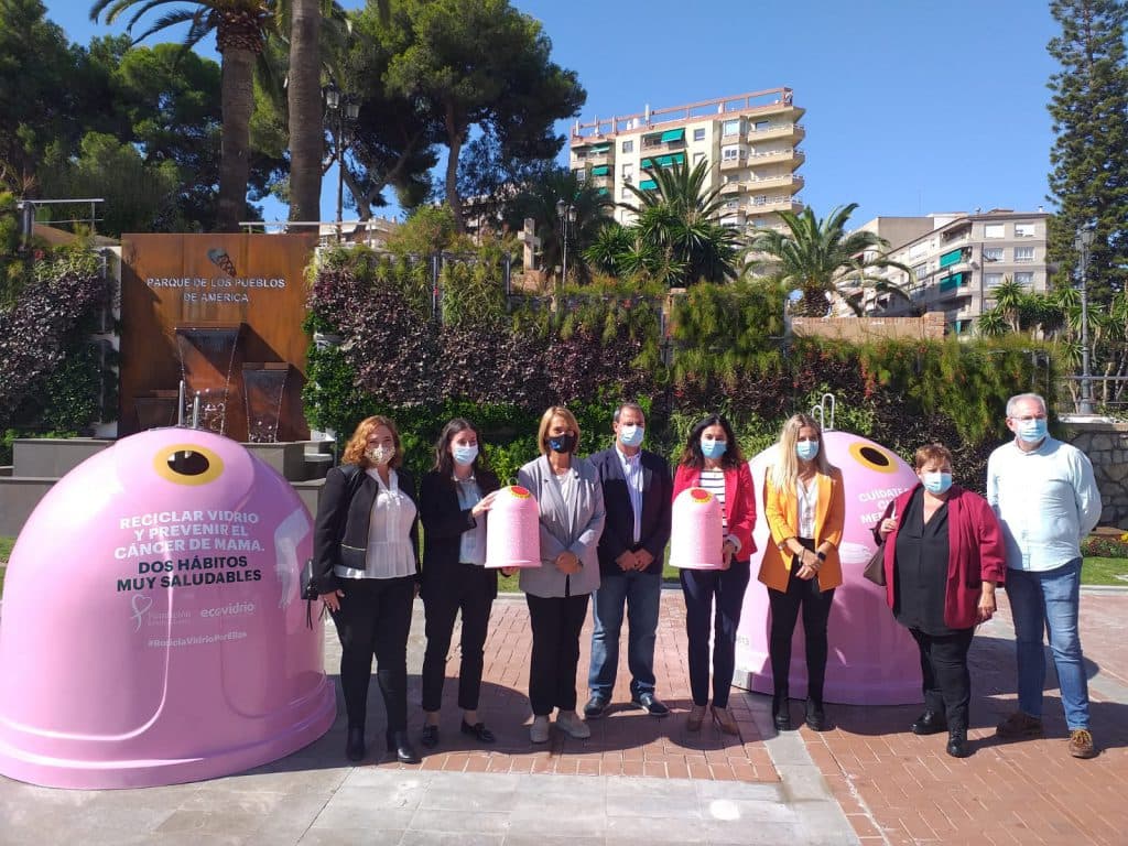 Motril se suma a la campaña ‘Recicla Vidrio por ellas’ con motivo del Día Mundial de Cáncer de Mama