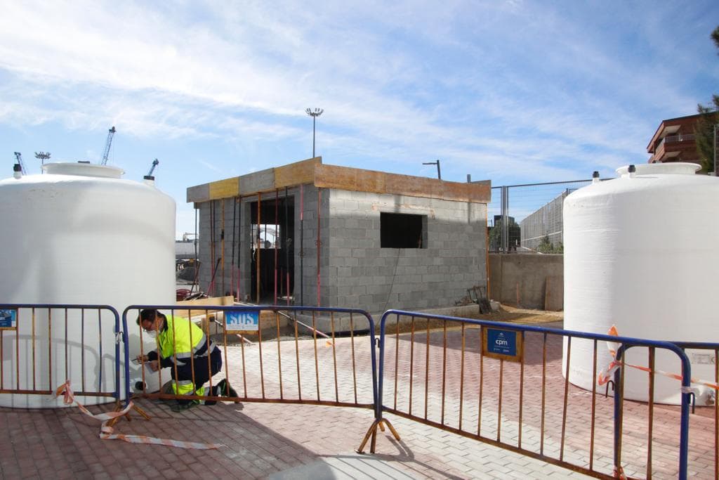 El Puerto de Motril acomete un proyecto que aprovecha el agua de lluvia para el riego de sus zonas verdes