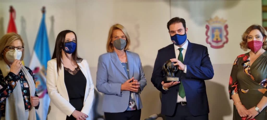 El empresario jienense afincado en Motril, Sebastián Linde, premiado con el ‘Autónomo del Año’ en España