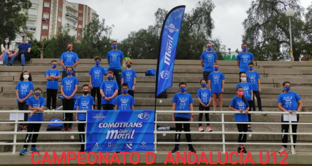 El Club Atletismo Ciudad de Motril en el Campeonato Andalucía Sub12 al Aire Libre