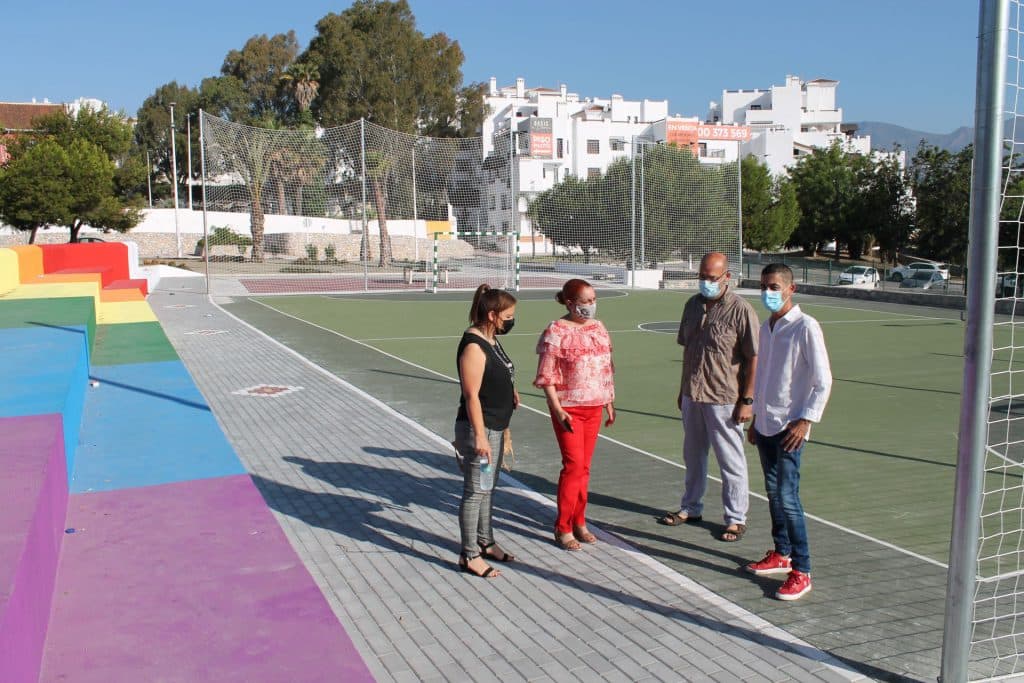 Salobreña construye un nuevo espacio de ocio en la zona norte