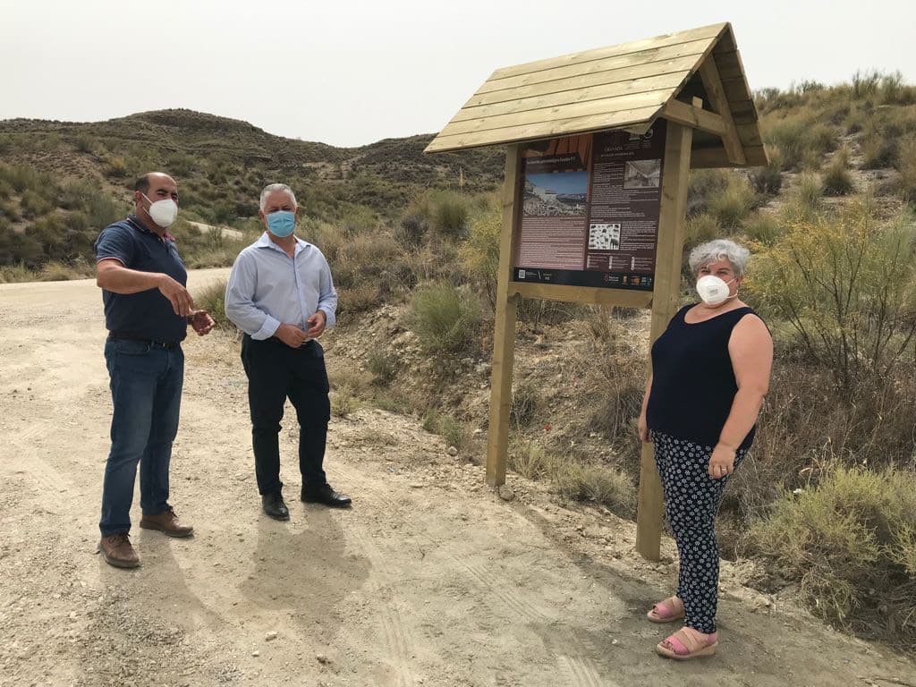 Diputación mejora la señalización y la accesibilidad de los yacimientos arqueológicos de Fonelas