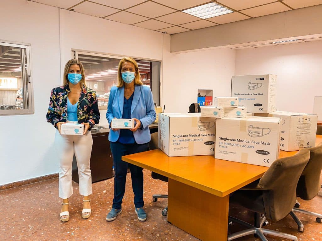 El Ayuntamiento repartirá más de 10.000 mascarillas para el alumnado de todos los centros escolares de Motril