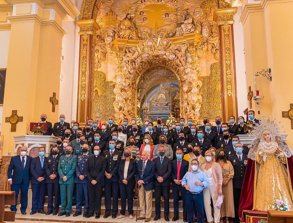 El Cuerpo Nacional de Policía de Motril celebra la festividad de los Santos Ángeles Custodios