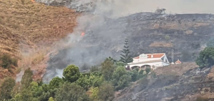 La soldadura en una cancela dio origen al incendio ocurrido en la Loma del Gato de Ítrabo