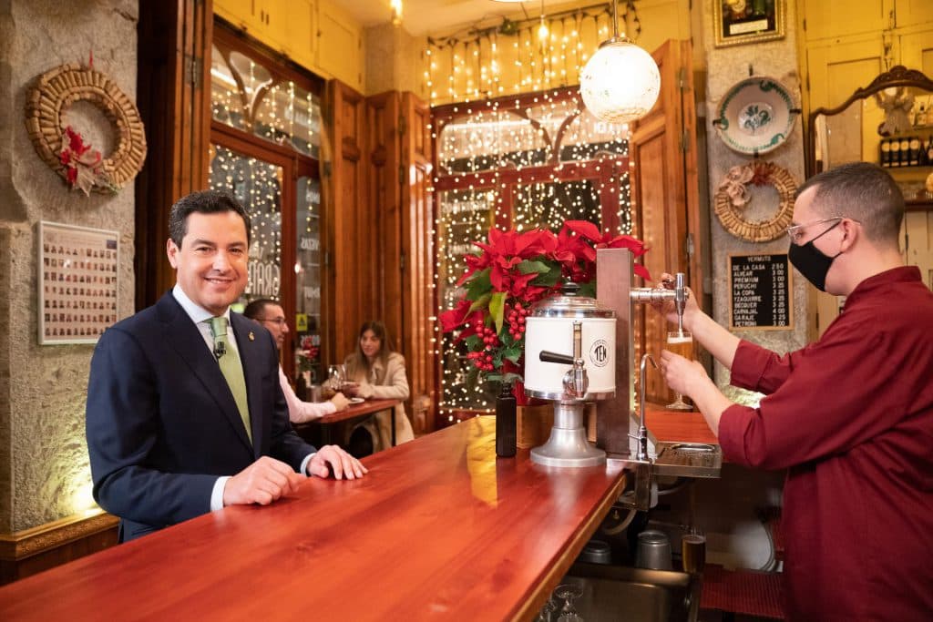 Mensaje de Navidad del presidente de la Junta de Andalucía, Juanma Moreno