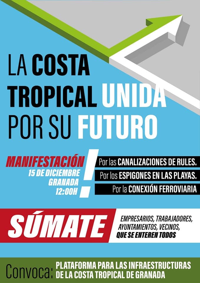 «MUY SATISFECHOS POR LA RESPUESTA CIUDADANA EN LA MANIFESTACIÓN POR LAS INFRAESTRUCTURAS DE LA COSTA»