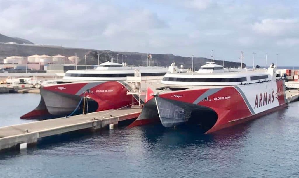 Naviera Armas Trasmediterránea presente en Fitur